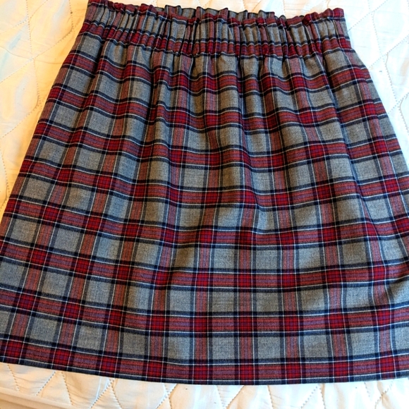 JCrew Plaid Skirt - Picture 1 of 2